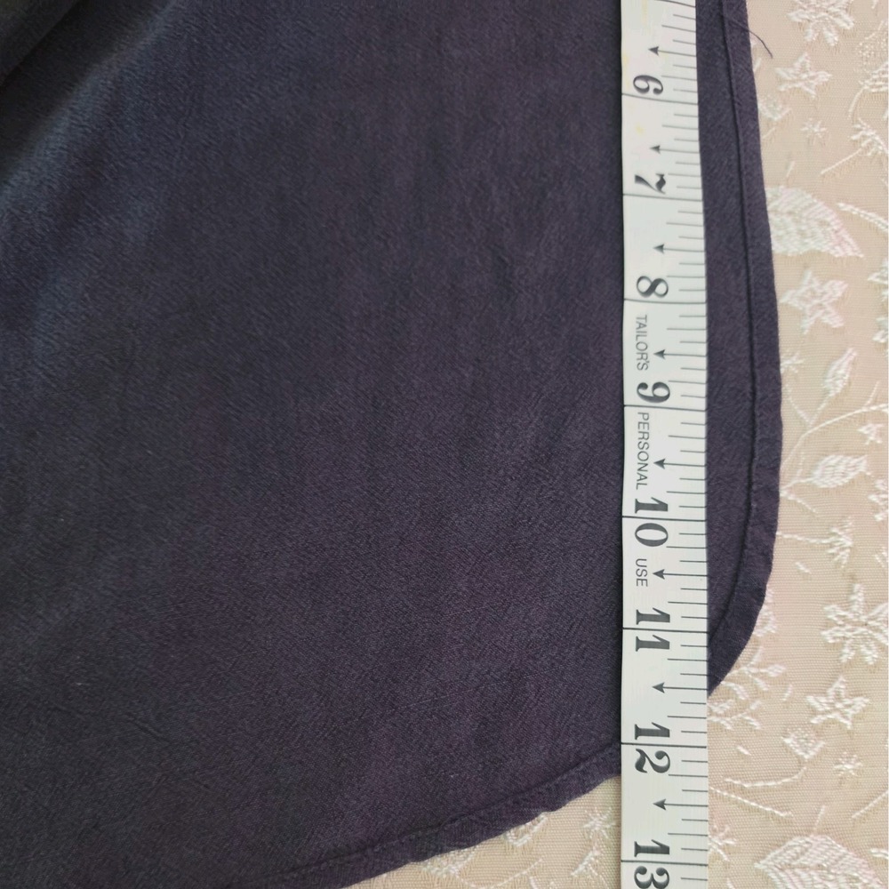 NWT WRAP London Charcoal Linen Blend Dress Size 8 Quiet Luxury Old Money - Picture 9 of 9